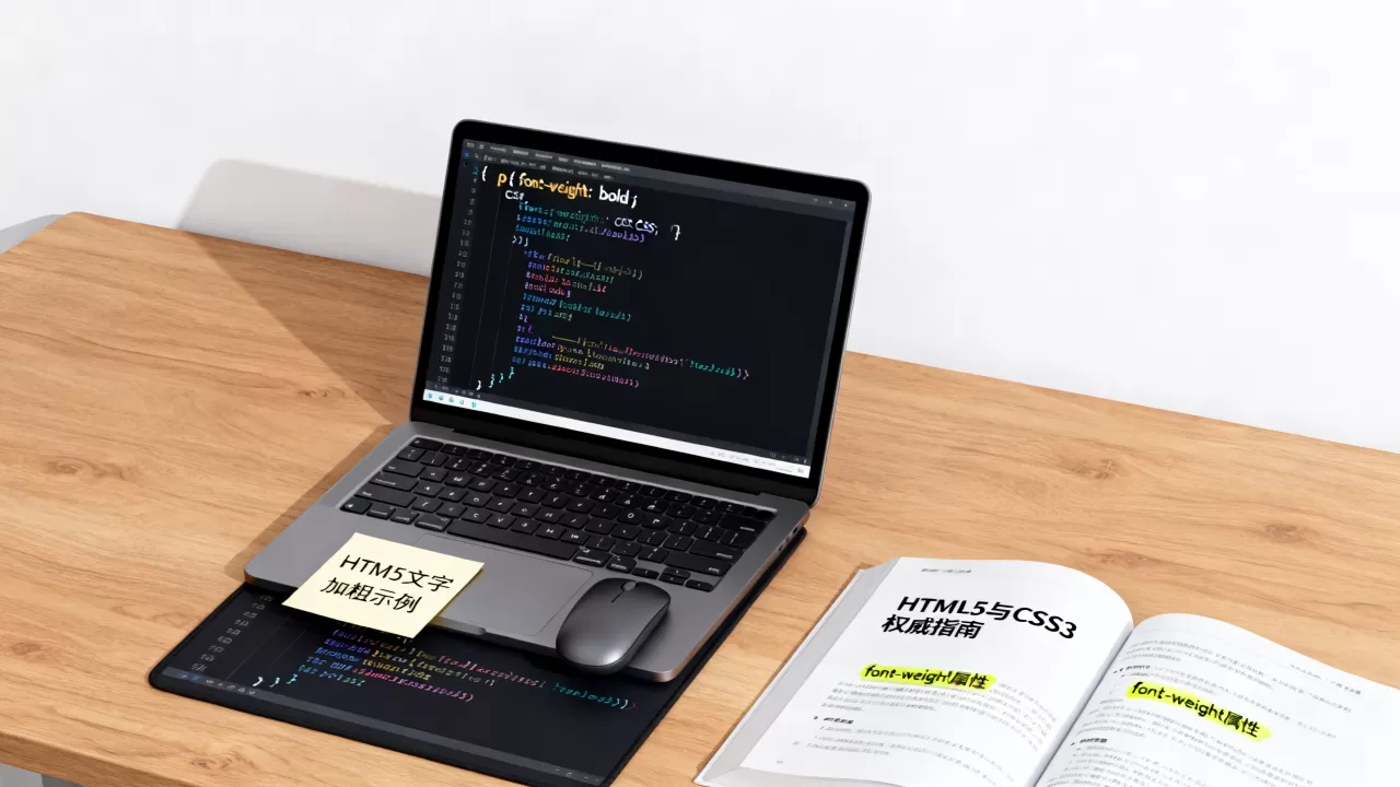 HTML5中文字怎么加粗?CSS font-weight属性用法详解 HTML5中文字怎么加粗?CSS font-weight属性用法详解