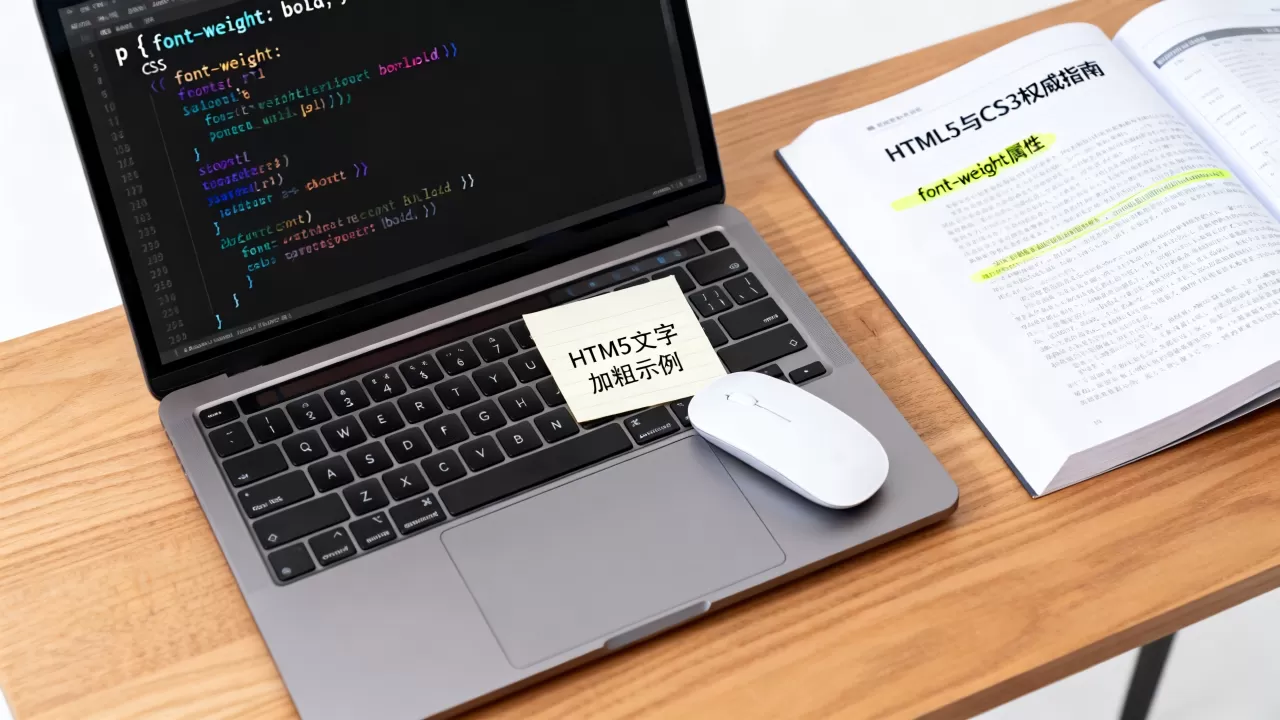 HTML5中文字怎么加粗?CSS font-weight属性用法详解 HTML5中文字怎么加粗?CSS font-weight属性用法详解