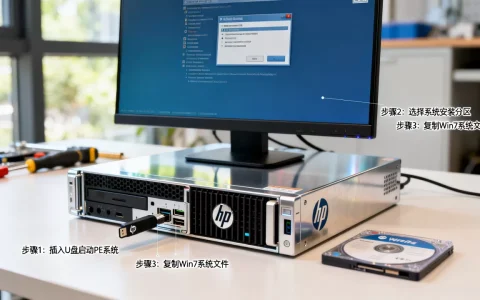 HP服务器PE系统如何安装Win7？win7系统安装教程