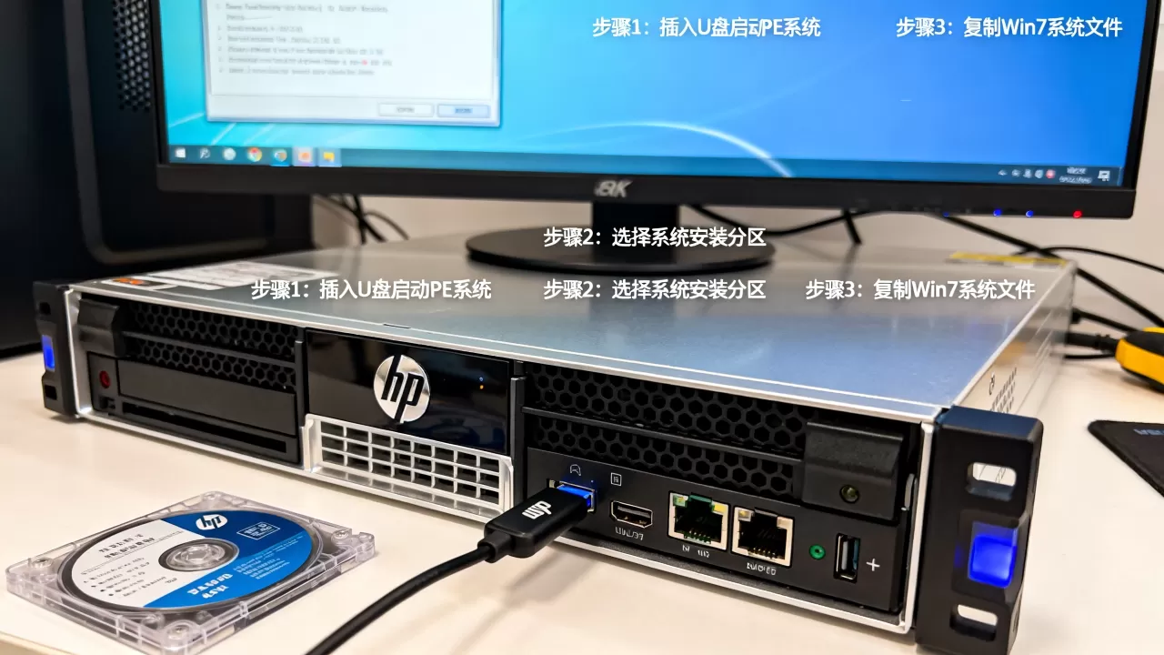 HP服务器PE系统如何安装Win7?win7系统安装教程 HP服务器PE系统如何安装Win7?win7系统安装教程