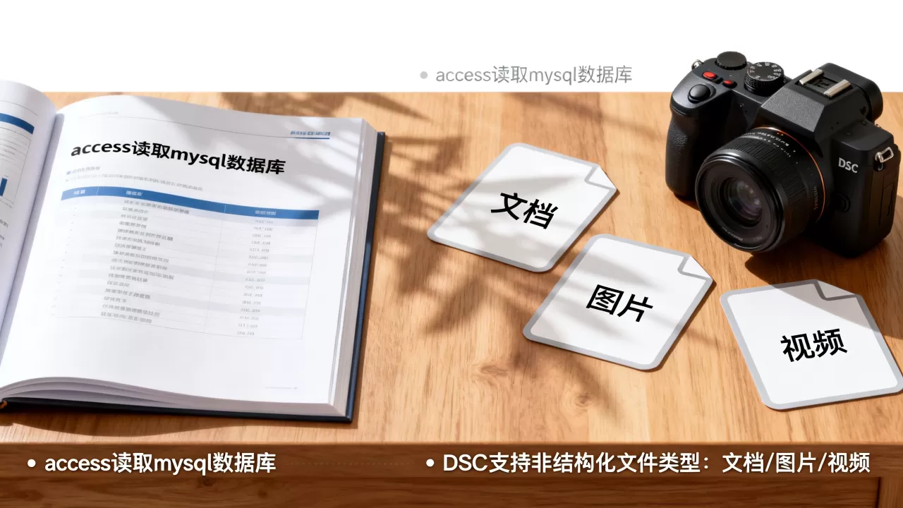 access读取mysql数据库文件_DSC支持识别的非结构化文件类型？