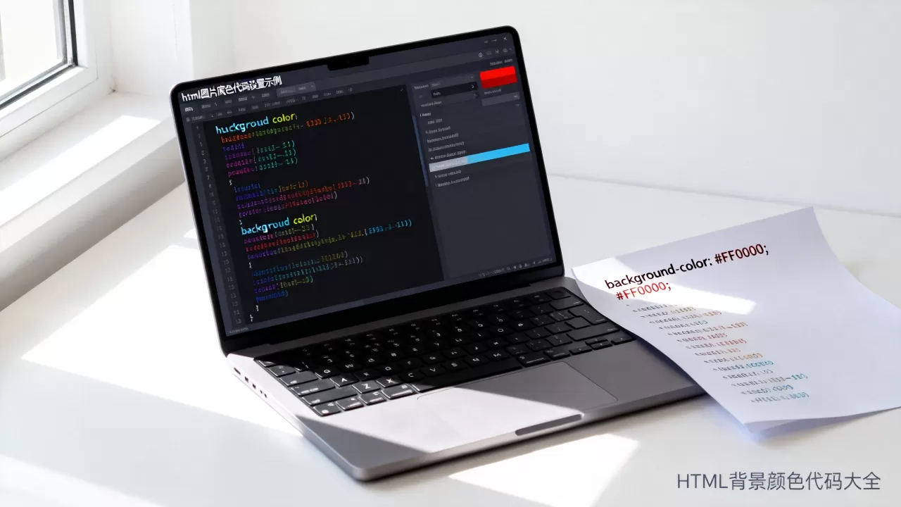 html图片底色代码怎么设置？html背景颜色代码大全