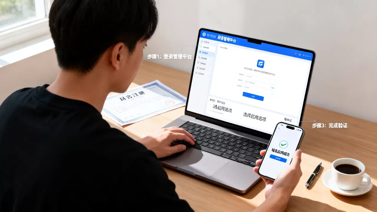 个人域名注册后怎么启用？域名注册后如何激活使用