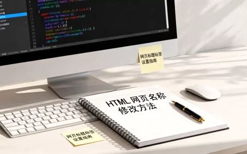 html写网页名字怎么改？如何设置网页标题标签