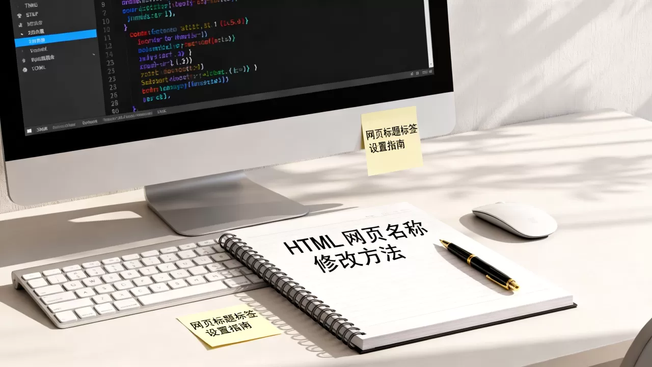 html写网页名字怎么改?如何设置网页标题标签 html写网页名字怎么改?如何设置网页标题标签