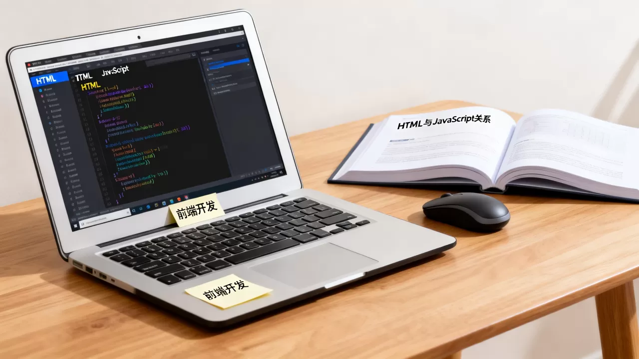 html与javascript是什么关系？前端开发怎么学