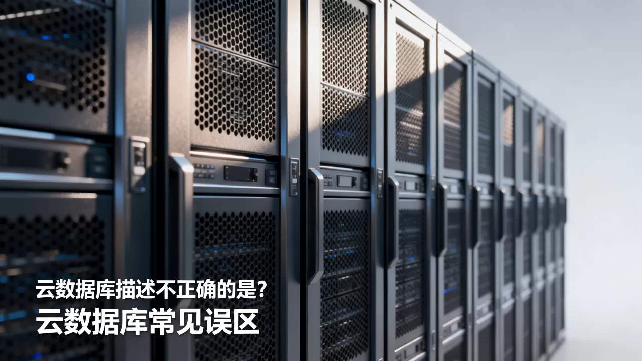 云数据库描述不正确的是？云数据库有哪些常见误区