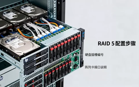 hp服务器硬盘阵列怎么设置？hp服务器raid配置详细教程