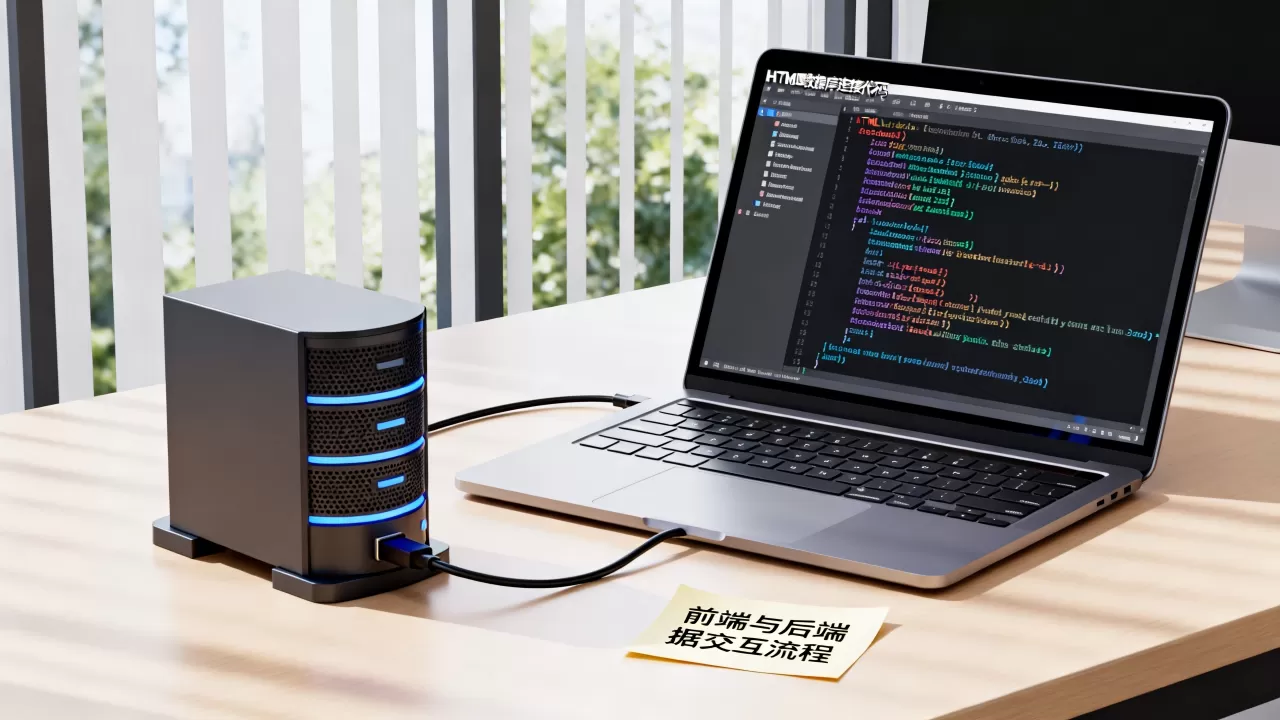 HTML怎么获取数据库连接，前端如何连接后端数据库