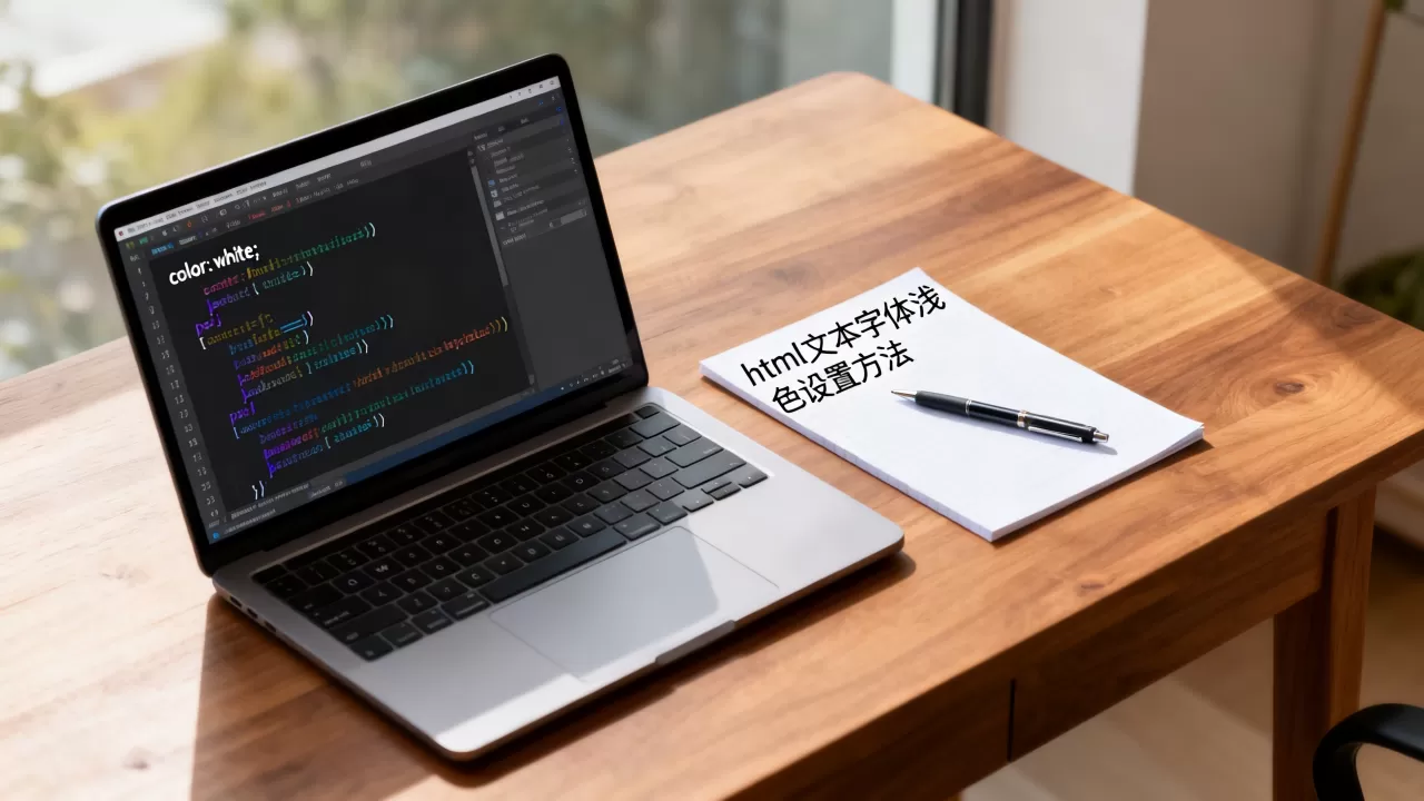 html文本字体浅色怎么改?css设置字体颜色为白色 html文本字体浅色怎么改?css设置字体颜色为白色