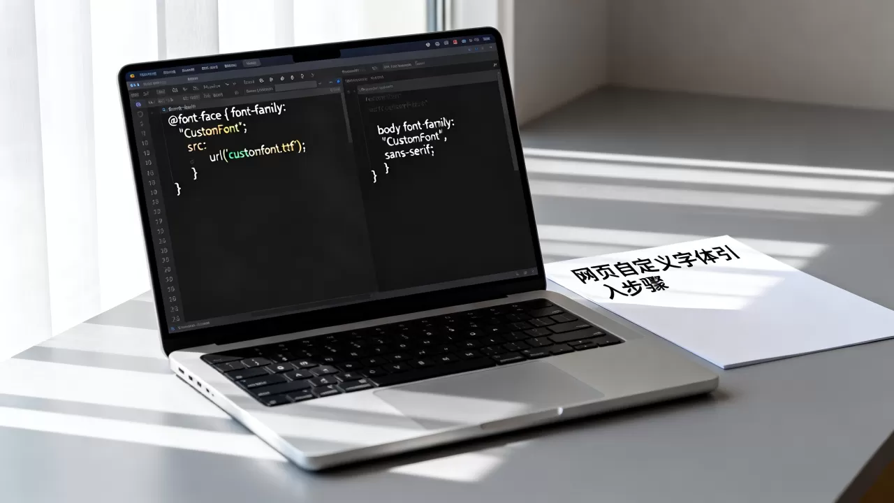 html中怎么调用字体?网页自定义字体引入方法 html中怎么调用字体?网页自定义字体引入方法