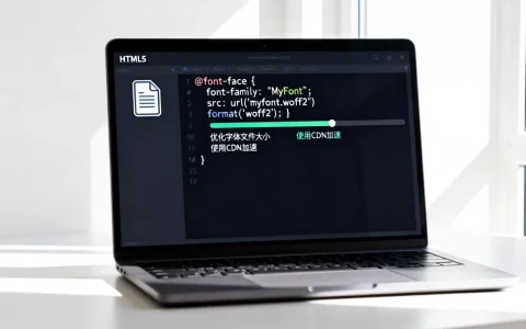 如何在HTML5中嵌入字体？网页字体加载慢怎么解决