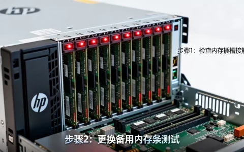 hp服务器内存指示灯亮红灯怎么办？如何排查故障
