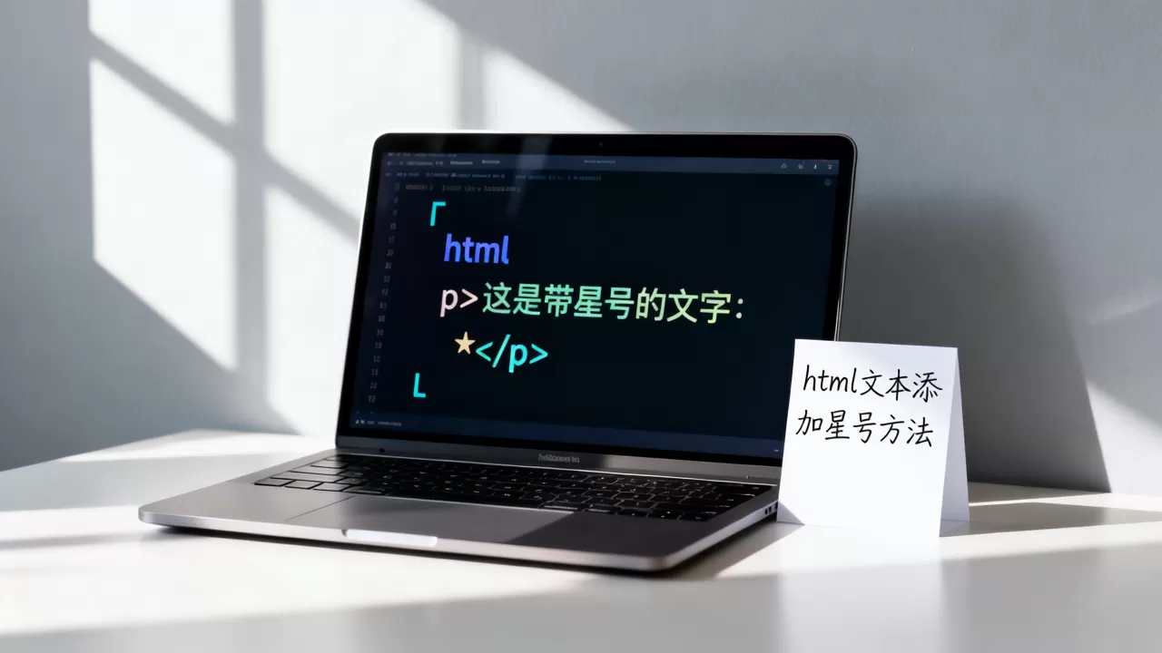 html文字如何加星号,html文本添加星号的方法 html文字如何加星号,html文本添加星号的方法
