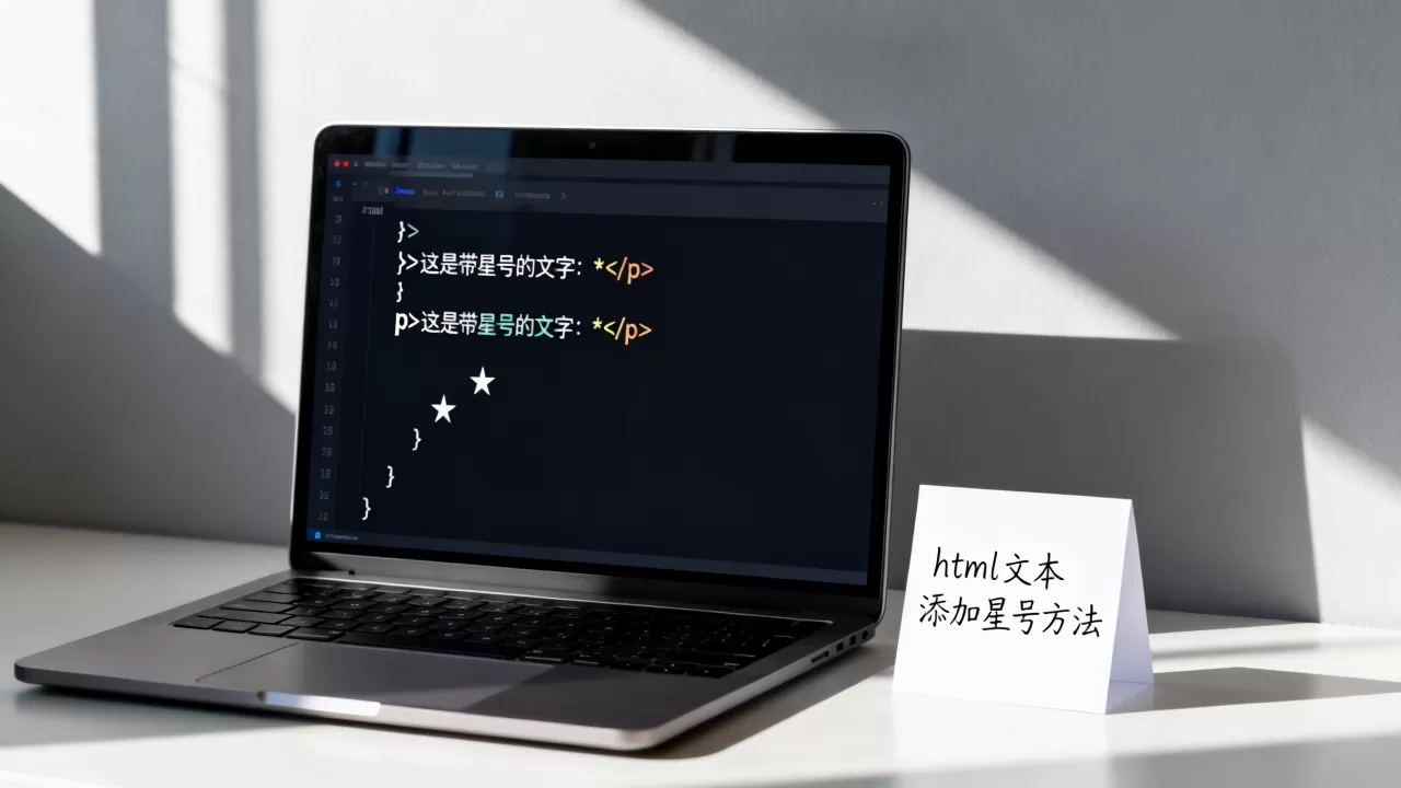html文字如何加星号,html文本添加星号的方法 html文字如何加星号,html文本添加星号的方法