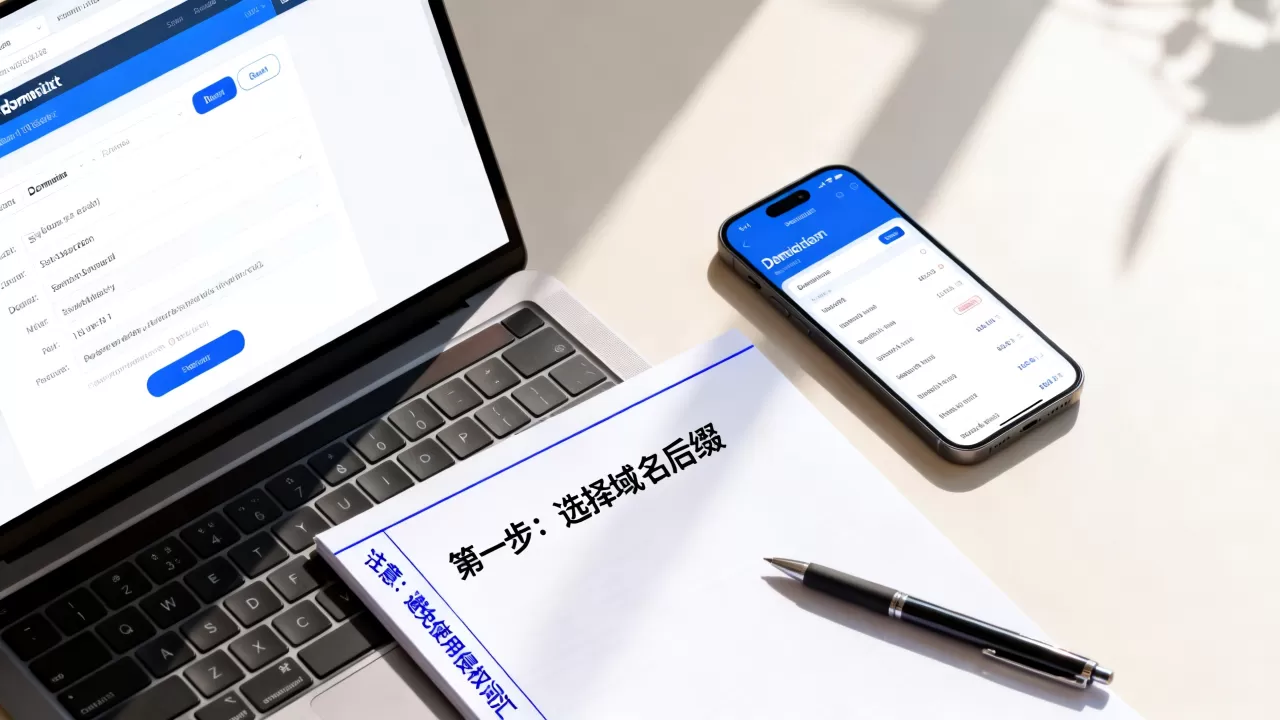 个人域名怎么注册选择？个人域名注册流程及注意事项