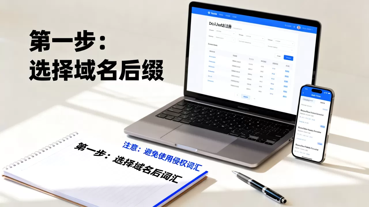 个人域名怎么注册选择？个人域名注册流程及注意事项