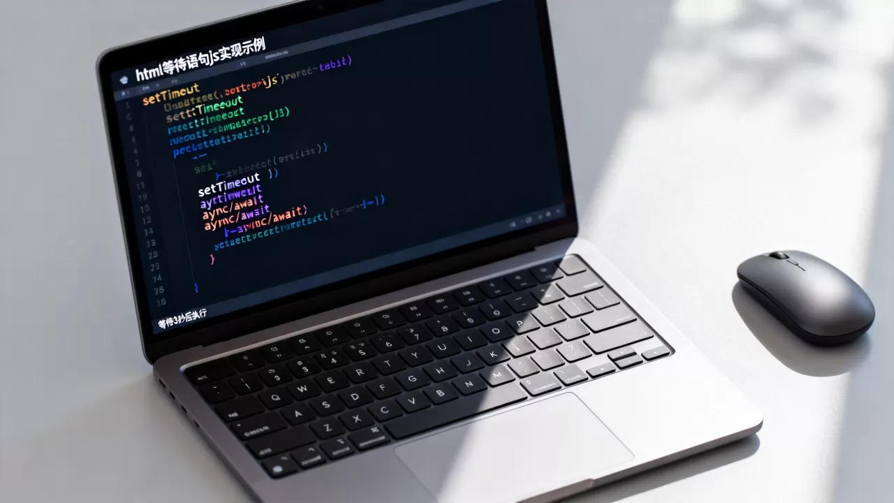 html等待语句js怎么实现?js等待几秒再执行 html等待语句js怎么实现?js等待几秒再执行