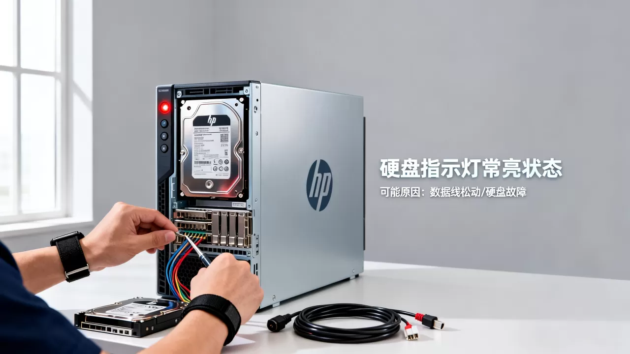 hp服务器硬盘灯常亮怎么回事?服务器硬盘灯常亮不亮怎么解决 hp服务器硬盘灯常亮怎么回事?服务器硬盘灯常亮不亮怎么解决
