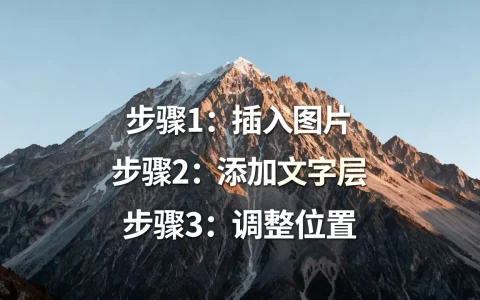 html图片山写字怎么做？html图片叠加文字教程