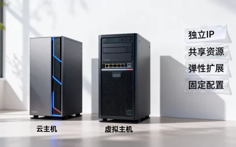 关于云主机的以下说法是真的吗？云主机和虚拟主机区别