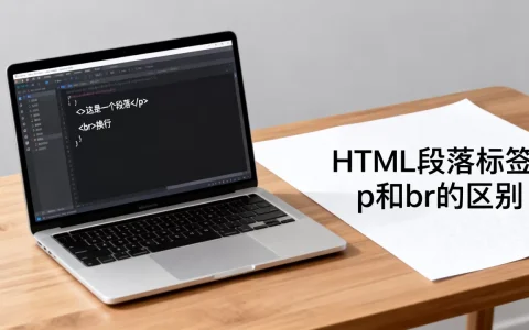 HTML文字分段源码怎么写？html段落标签p和br的区别