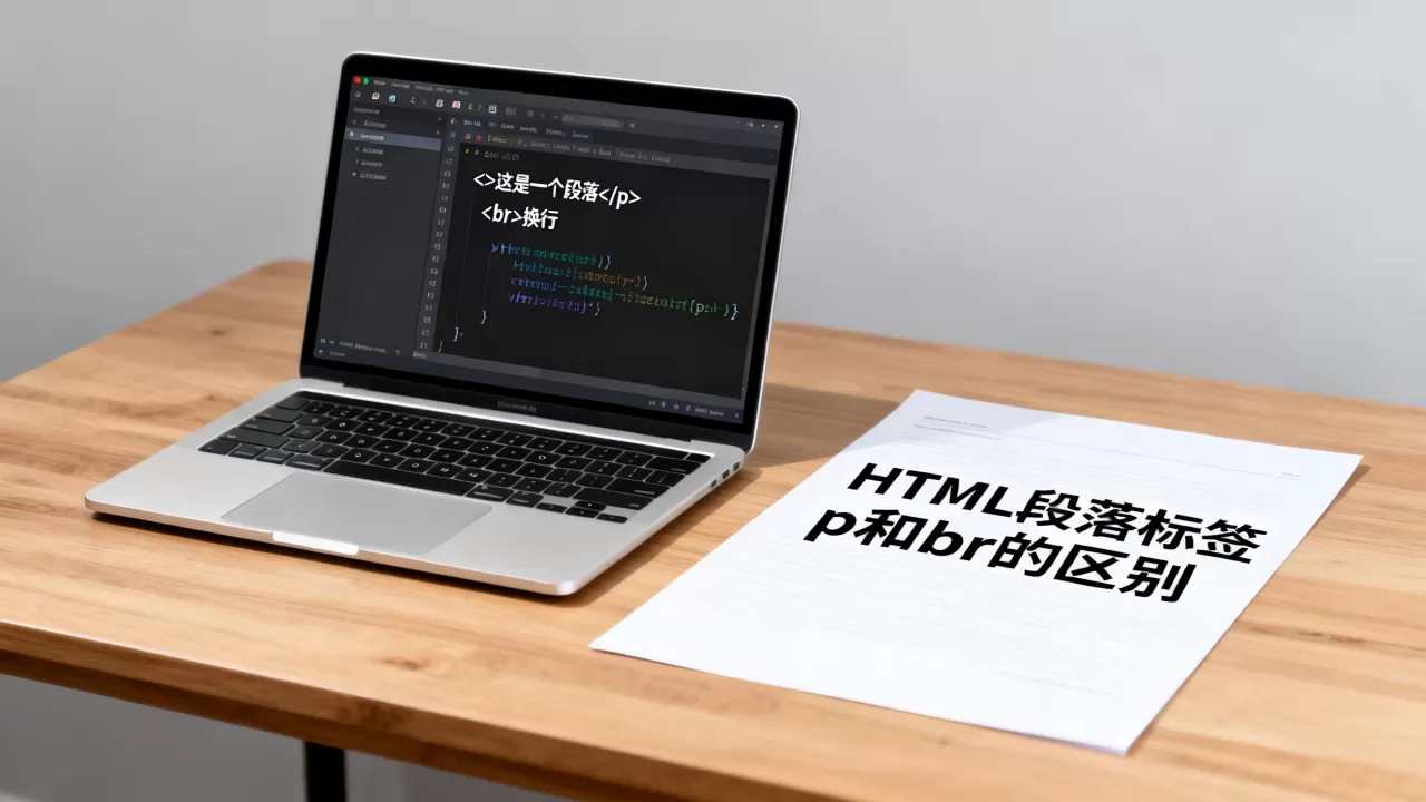 HTML文字分段源码怎么写？html段落标签p和br的区别