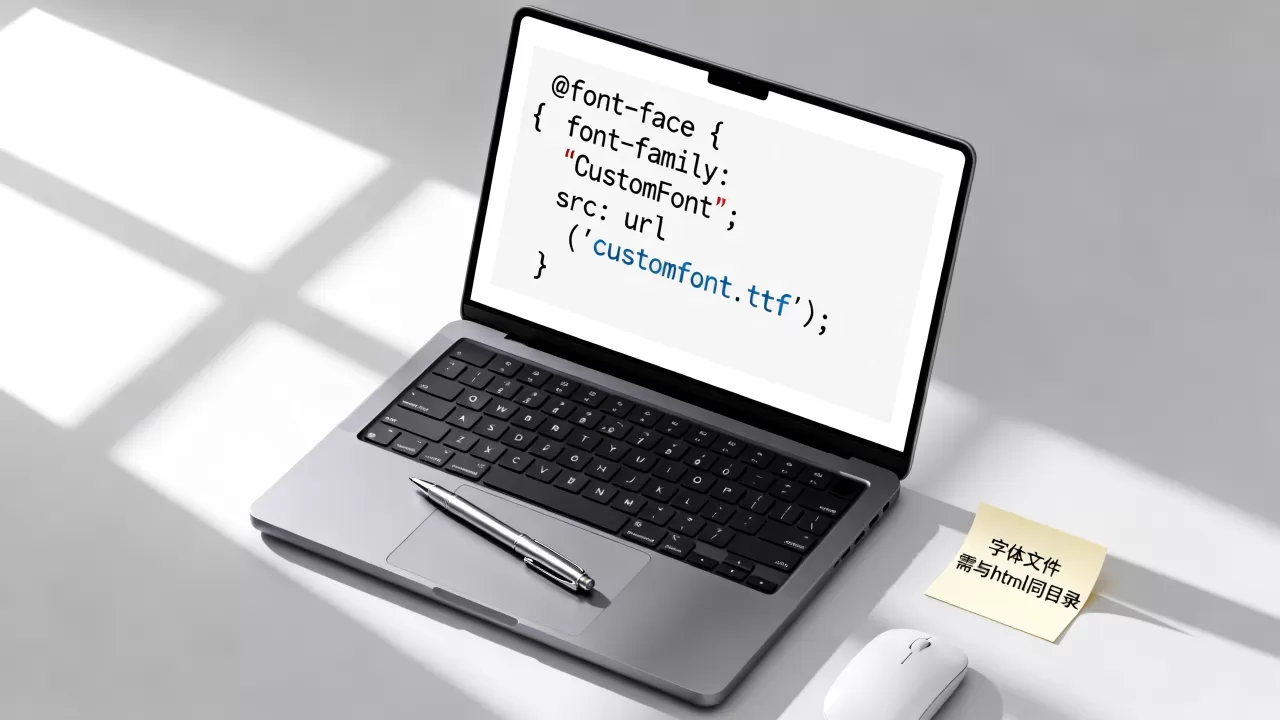 html怎么插入其他字体?网页自定义字体代码怎么写 html怎么插入其他字体?网页自定义字体代码怎么写