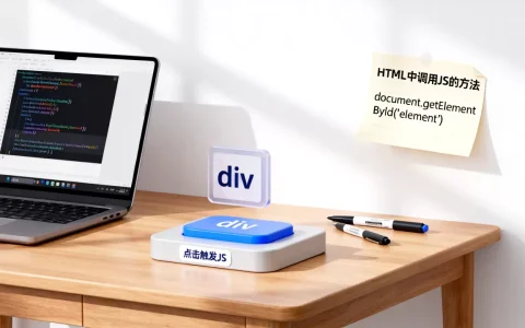 HTML中怎么调用JS？js调用html元素的方法