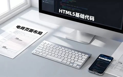 html5网站电商怎么做？2026年最新建站教程