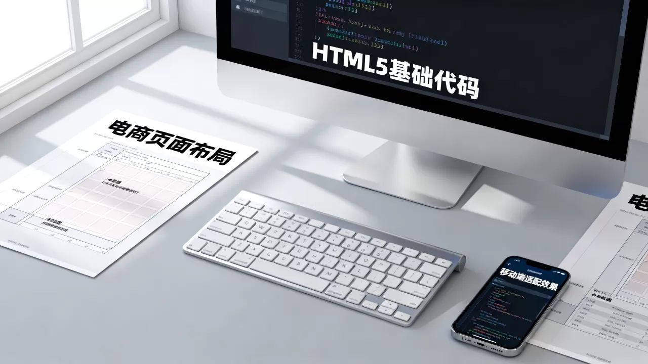 html5网站电商怎么做？2026年最新建站教程