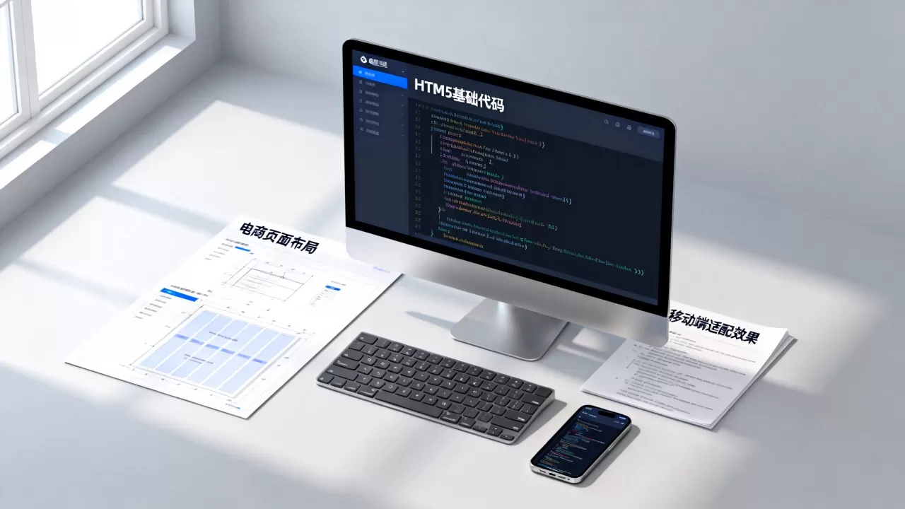 html5网站电商怎么做？2026年最新建站教程