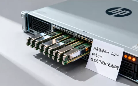 HP服务器内存报错怎么办？服务器内存报错代码及解决方法