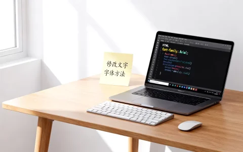 HTML中如何修改文字字体？网页字体设置方法