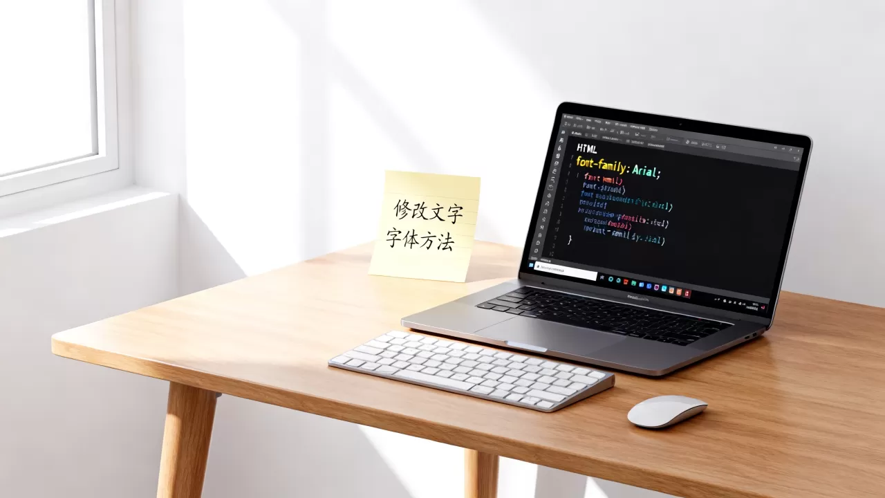 HTML中如何修改文字字体?网页字体设置方法 HTML中如何修改文字字体?网页字体设置方法