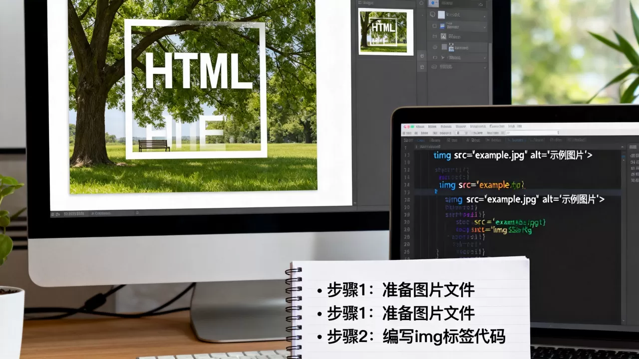 HTML图片展示怎么做？html图片展示代码怎么写