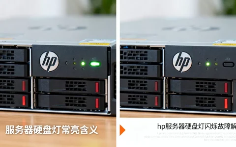 hp服务器硬盘灯闪烁故障怎么解决？服务器硬盘灯常亮代表什么意思
