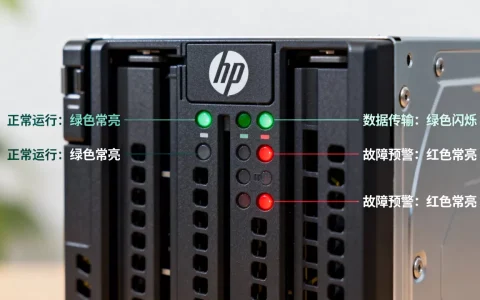 hp服务器硬盘灯亮代表什么？服务器硬盘指示灯状态详解