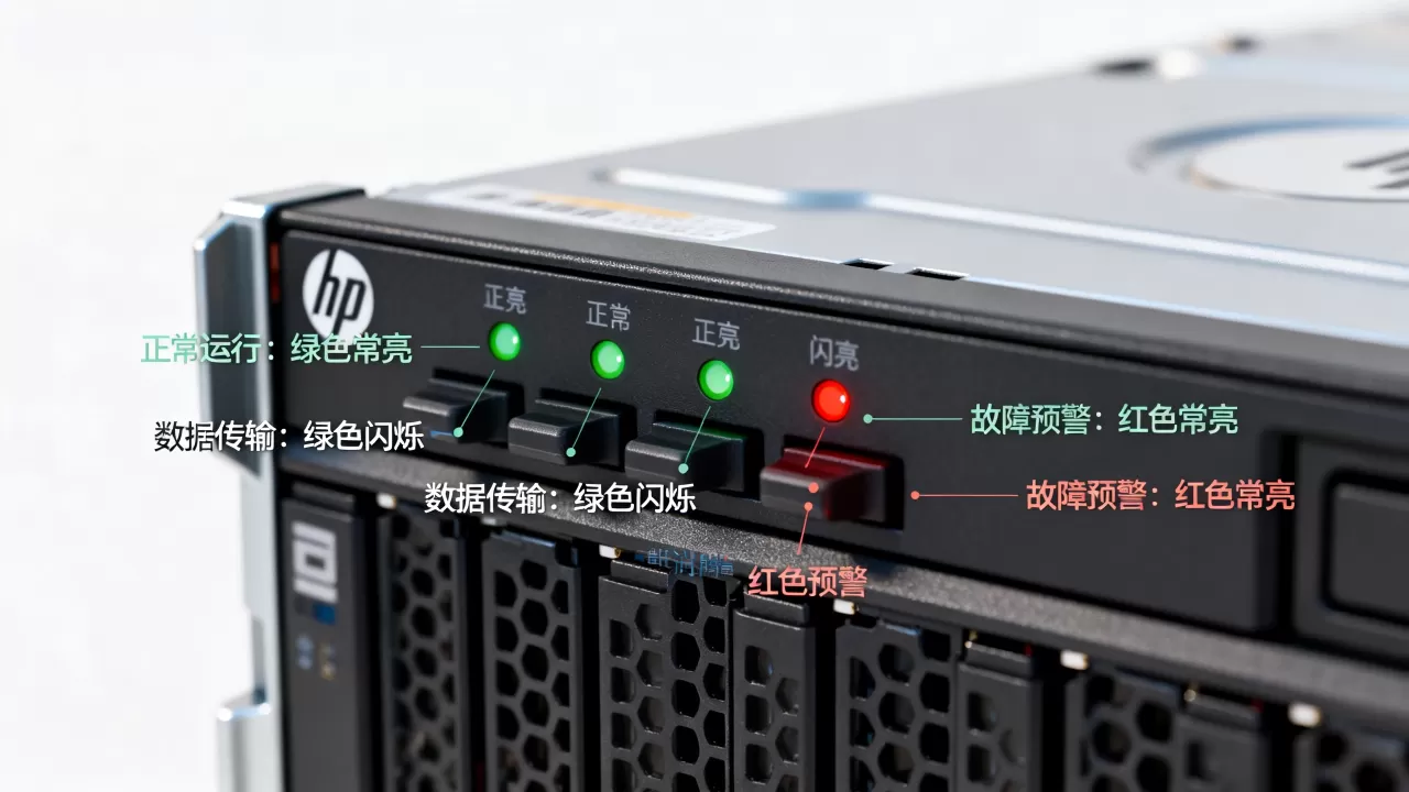 hp服务器硬盘灯亮代表什么?服务器硬盘指示灯状态详解 hp服务器硬盘灯亮代表什么?服务器硬盘指示灯状态详解