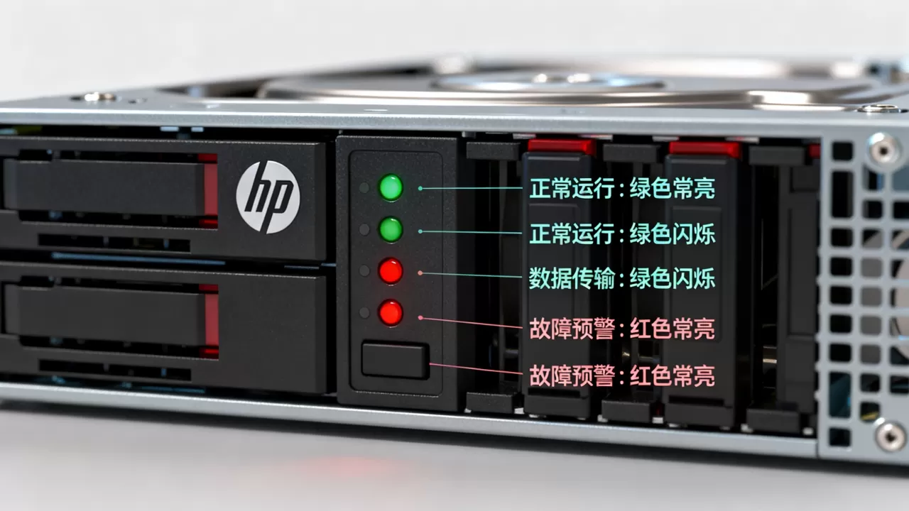 hp服务器硬盘灯亮代表什么?服务器硬盘指示灯状态详解 hp服务器硬盘灯亮代表什么?服务器硬盘指示灯状态详解