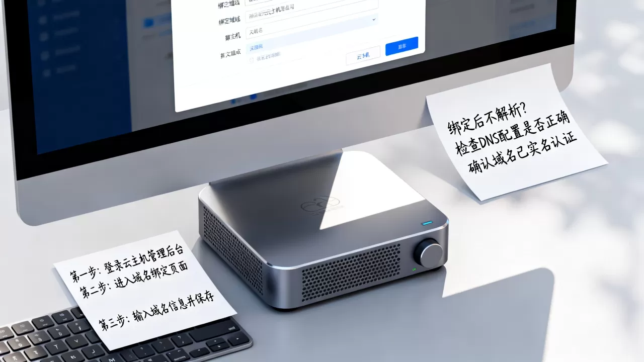云主机如何绑定域名?云主机绑定域名后不解析怎么办 云主机如何绑定域名?云主机绑定域名后不解析怎么办