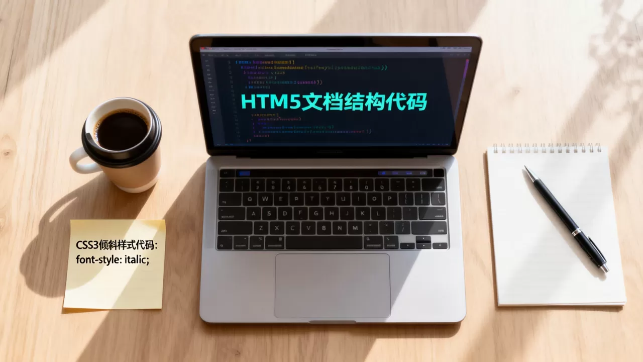 HTML5中字体如何倾斜？CSS3实现文字倾斜的样式代码