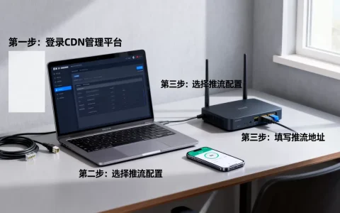 CDN怎么推流？CDN配置推流地址的详细步骤