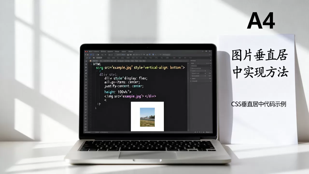 html图片怎么居底部?css图片垂直居中代码 html图片怎么居底部?css图片垂直居中代码
