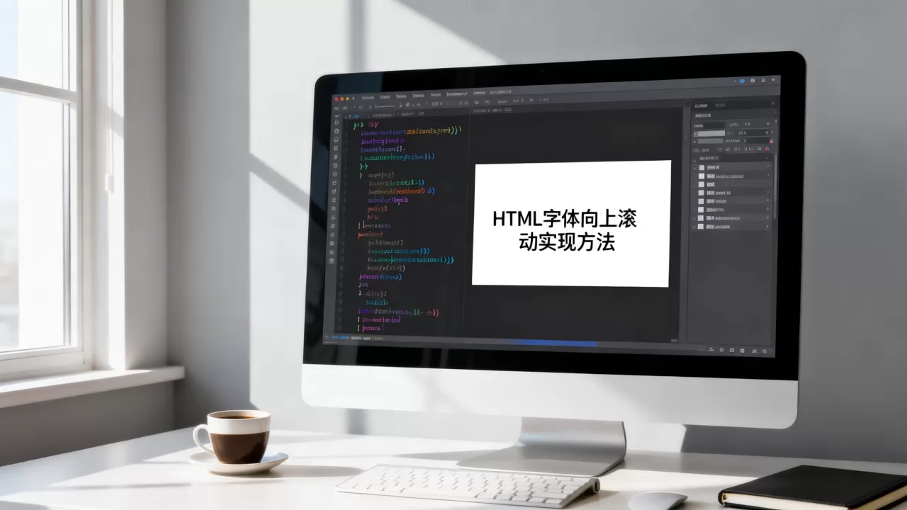 HTML字体如何实现往上滚动?css文字向上滚动代码 HTML字体如何实现往上滚动?css文字向上滚动代码