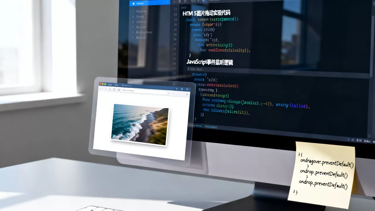 HTML5如何实现图片拖动?html5图片拖拽代码怎么写 HTML5如何实现图片拖动?html5图片拖拽代码怎么写