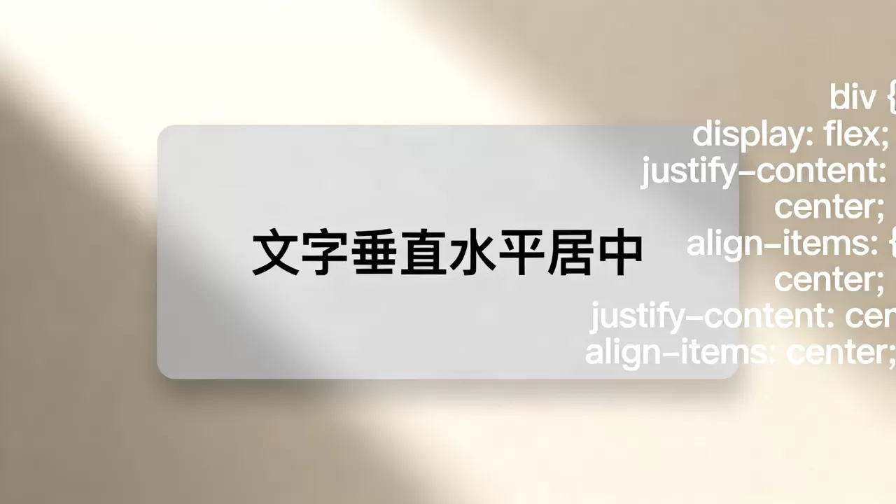 HTML文字如何居中设置?div中文字垂直水平居中代码 HTML文字如何居中设置?div中文字垂直水平居中代码