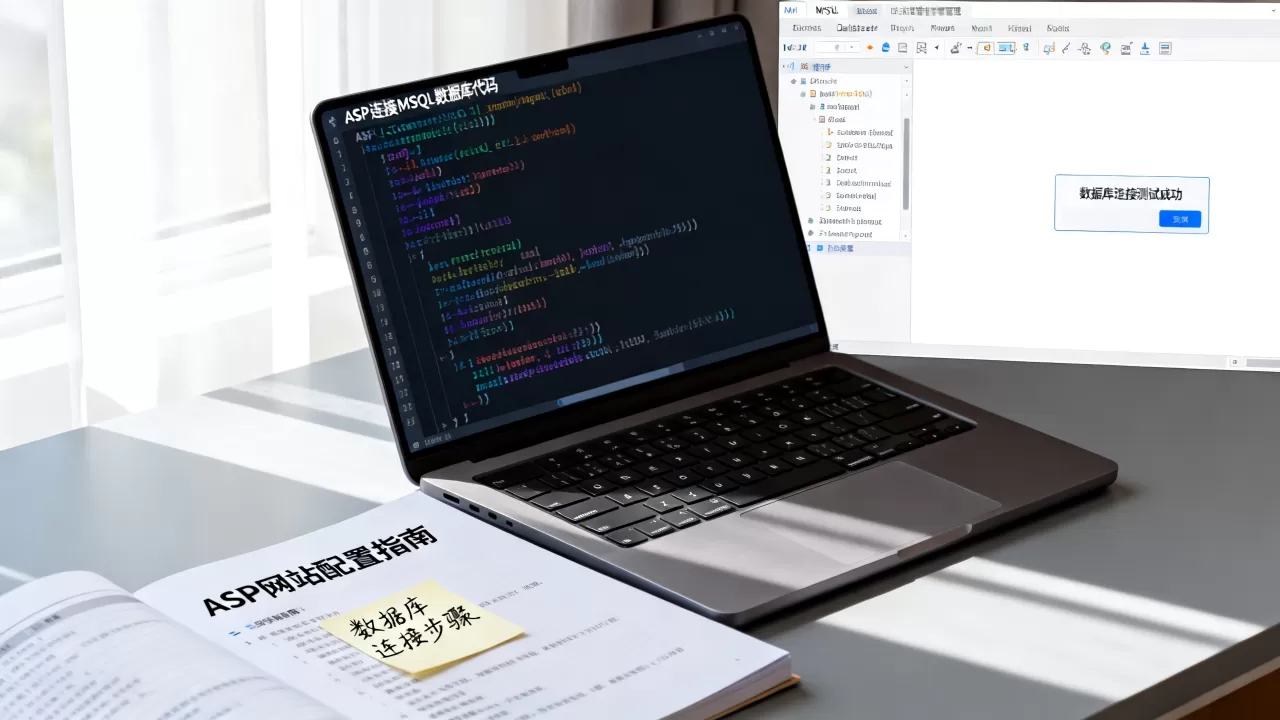 ASP网站怎么配置mysql数据库连接？asp连接mysql数据库代码