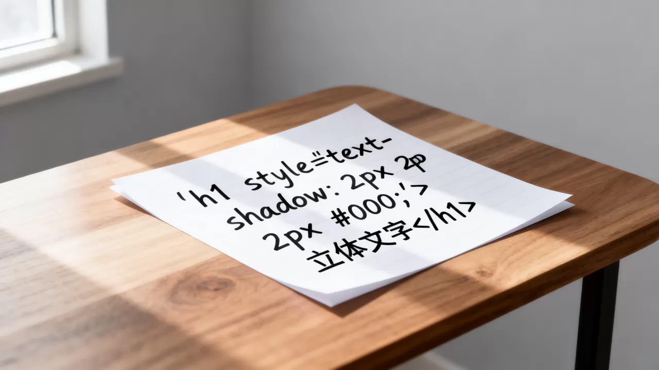 如何用HTML代码制作立体文字?html立体文字代码怎么写 如何用HTML代码制作立体文字?html立体文字代码怎么写
