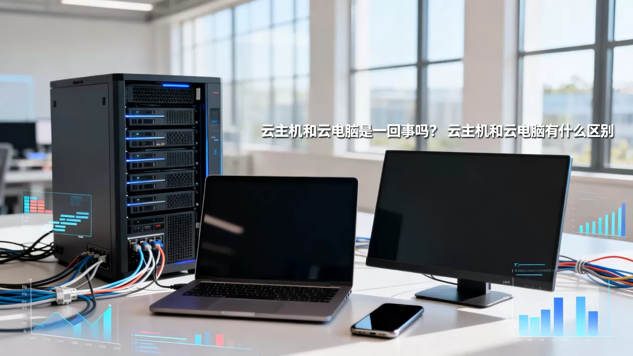 云主机和云电脑是一回事吗？云主机和云电脑有什么区别